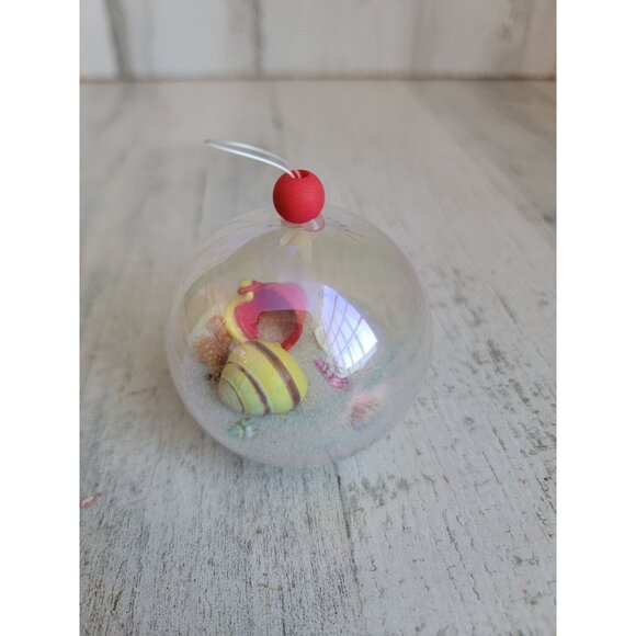 Nassau Bahamas sand ball beach ornament Xmas set - Picture 4 of 7